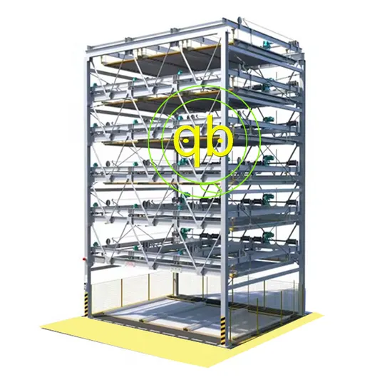7 Seven Tier Puzzle Parking System Vertical Horizontal Storage Lift Equipment 