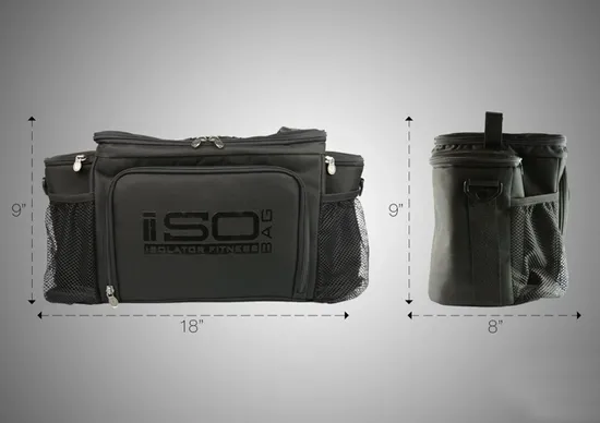 Custom Large Thermal Cooler Lunch Bag Box Meal Prep Insulated Warmer Bag for Food Men Women 