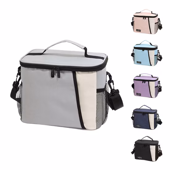 Wholesale High Capacity Food Delivery Cooler Bags Green Leakproof Insulated Picnic Portable Large Capacity Cooler Bag