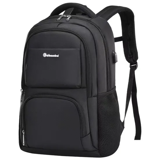 High Quality Multifunctional Travel Business Laptop Backpack Bag Computer Bag with USB Charging Port 