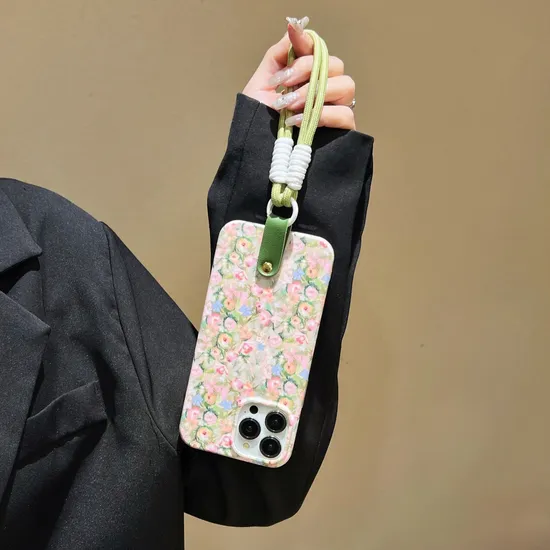 EA404 Customizable Wholesale Lanyard Purse Waterproof silicone cell Mobile Phone Bag Cases Wallet Custom Crossbody Designer Luxury Case 