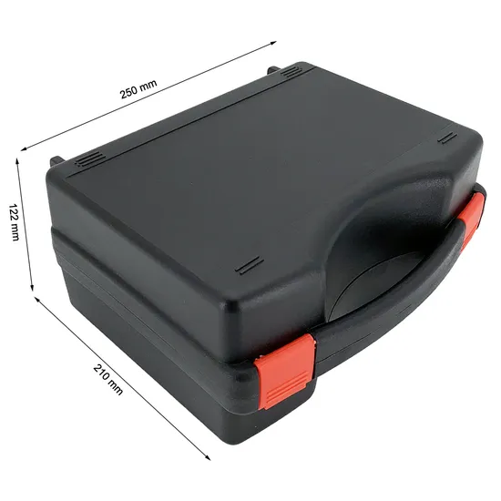 High Impact PP Simple Plastic Tool Box with Foam 