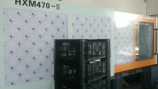 Long Service Life CE Certification Horizontal Plastic Machine Highsun Fruit Frame Injection Molding Machine Make Turnover Box 