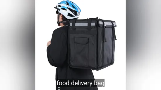 Insulation Pizza Thermal Bags Motorcycle Warmer Cooler Backpack Insulated Food Delivery Bag 