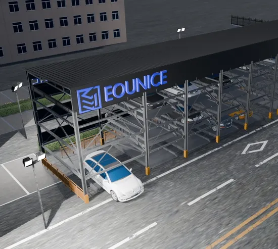 Mechanical Parking System Multiple Floor Car Puzzle Parking System for Innovative Vehicle Storage 