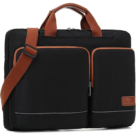Single Shoulder Business Computer Laptop Notebook Conference Documents Messenger Portfolio Handbag Bag (CY6104) 