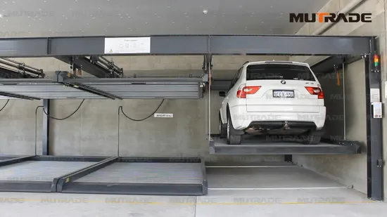 Smart Multi Floors SUV Vertical Storage Puzzle Parking System 